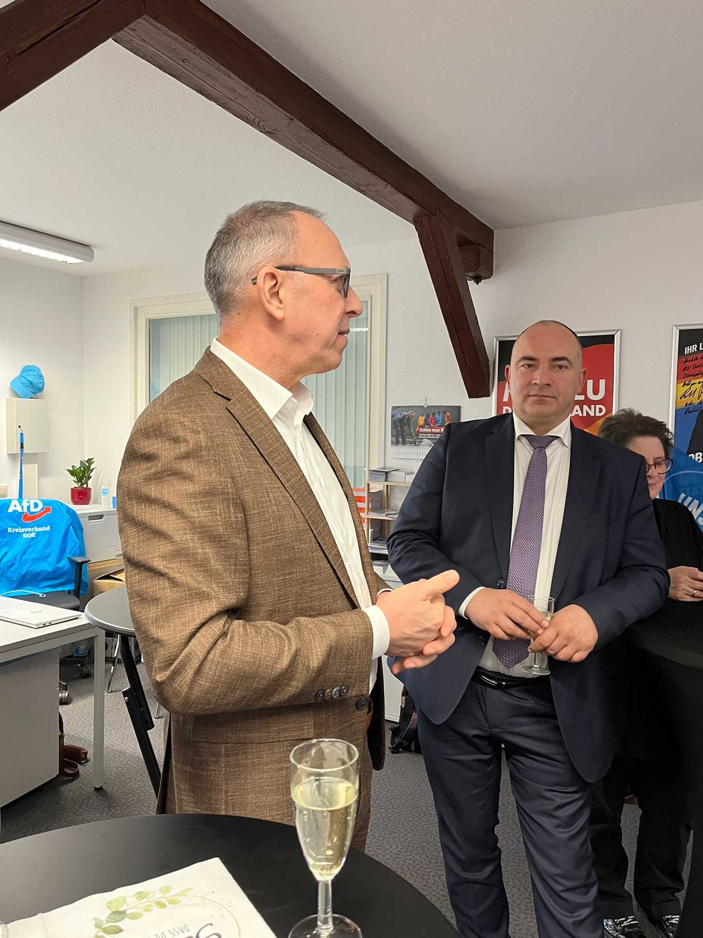 Jörg Urban und Steffen Janich – Neujahrsempfang 2025